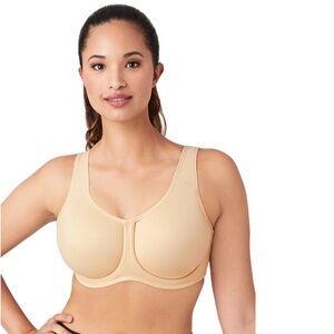 Pair of Wacoal 36DDD, Simone Seamless Sports bras Ivory